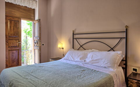 Unterkunft Villa Acciaioli: Schlafzimmer