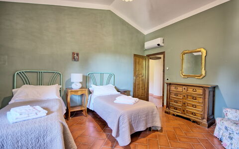 Unterkunft Villa Acciaioli: Schlafzimmer