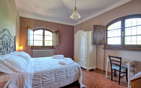 Unterkunft Villa Acciaioli: Schlafzimmer