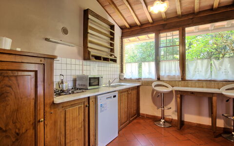 Unterkunft Villa Acciaioli: Küche