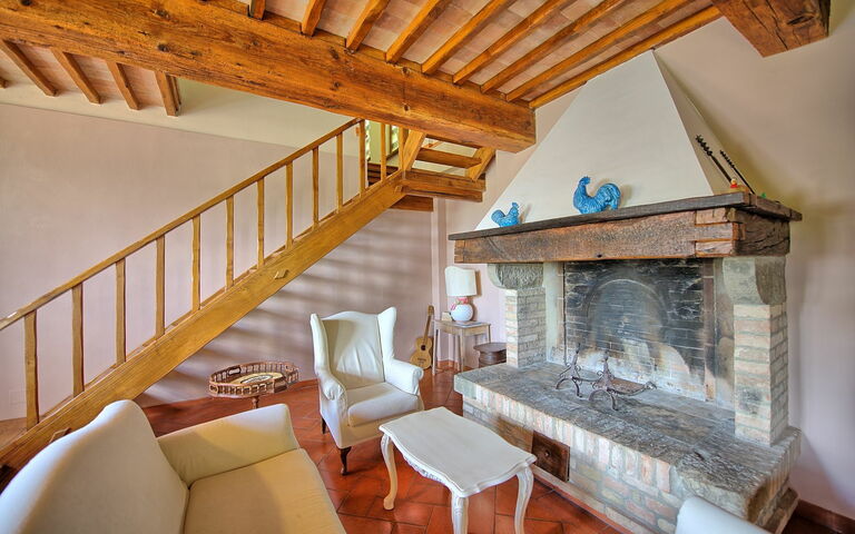 Unterkunft Villa Acciaioli: Esszimmer, Wohnzimmer