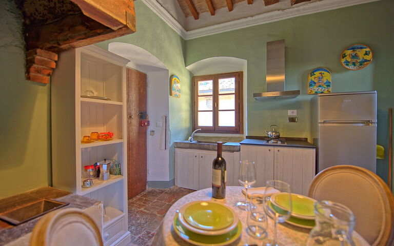 Unterkunft Torre 2: Esszimmer, Küche, Wohnzimmer