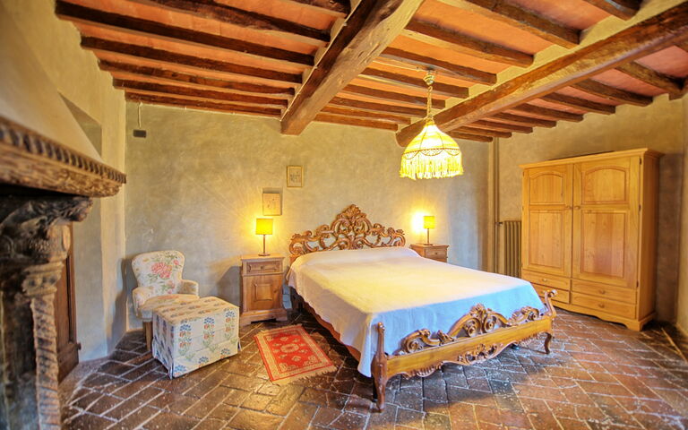 Unterkunft Montegufoni 3: Schlafzimmer