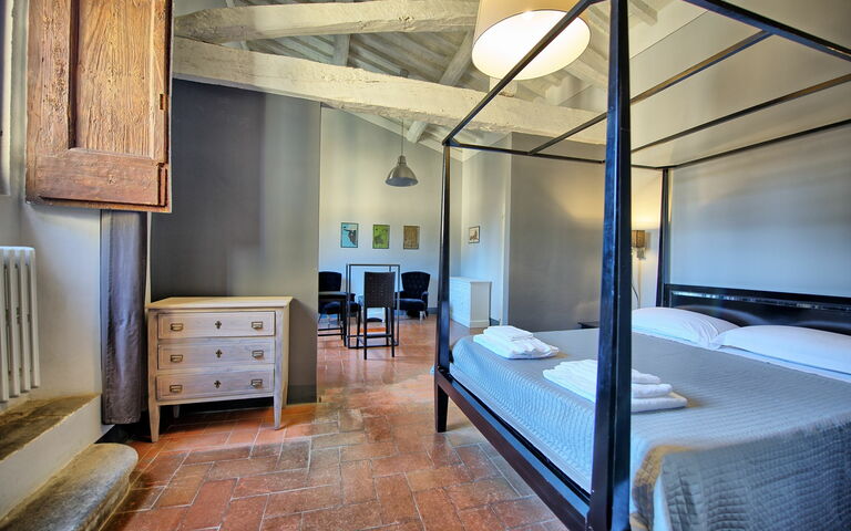 Unterkunft Montegufoni 22: Schlafzimmer