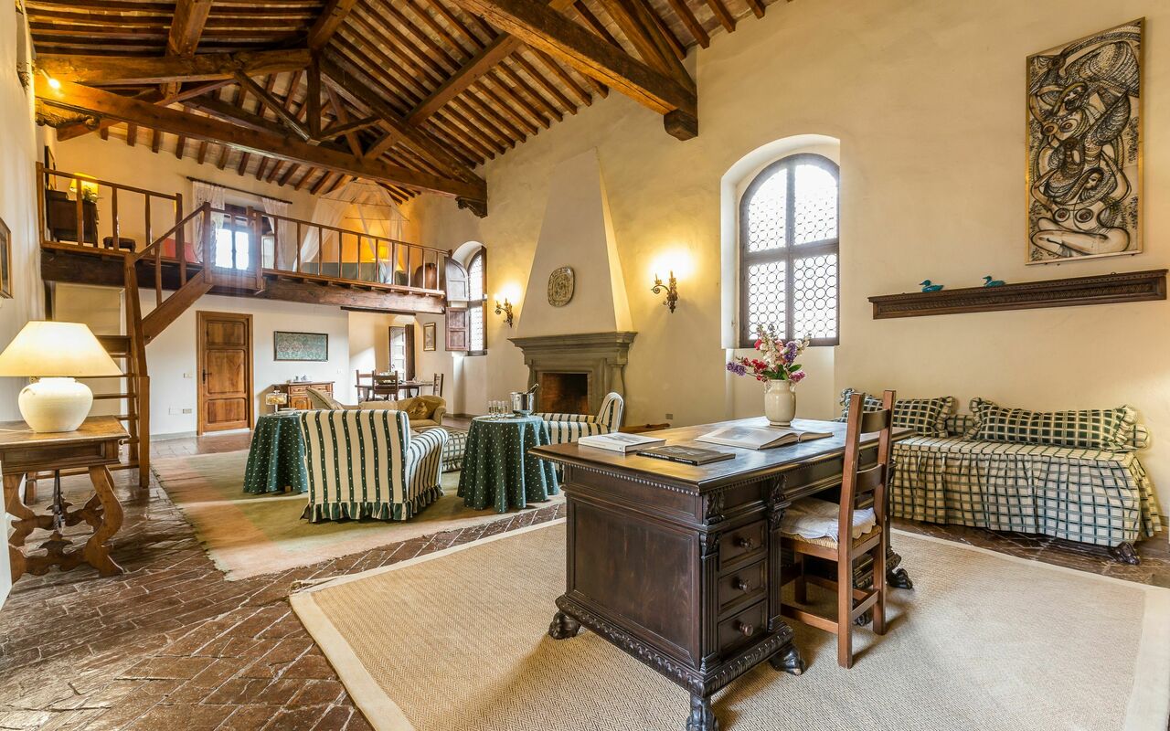 Unterkunft Teatro: Esszimmer, Küche, Wohnzimmer