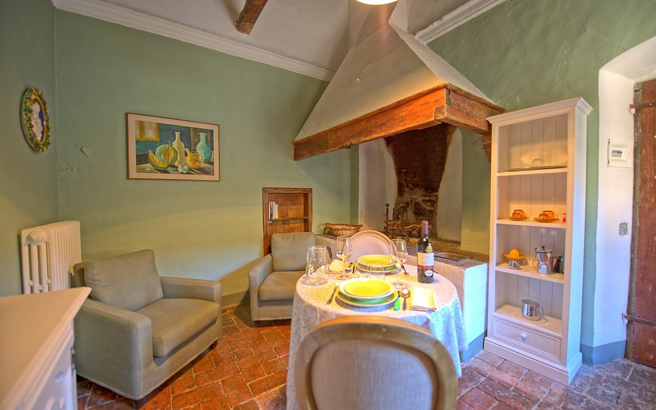 Unterkunft Torre 2: Esszimmer, Küche, Wohnzimmer