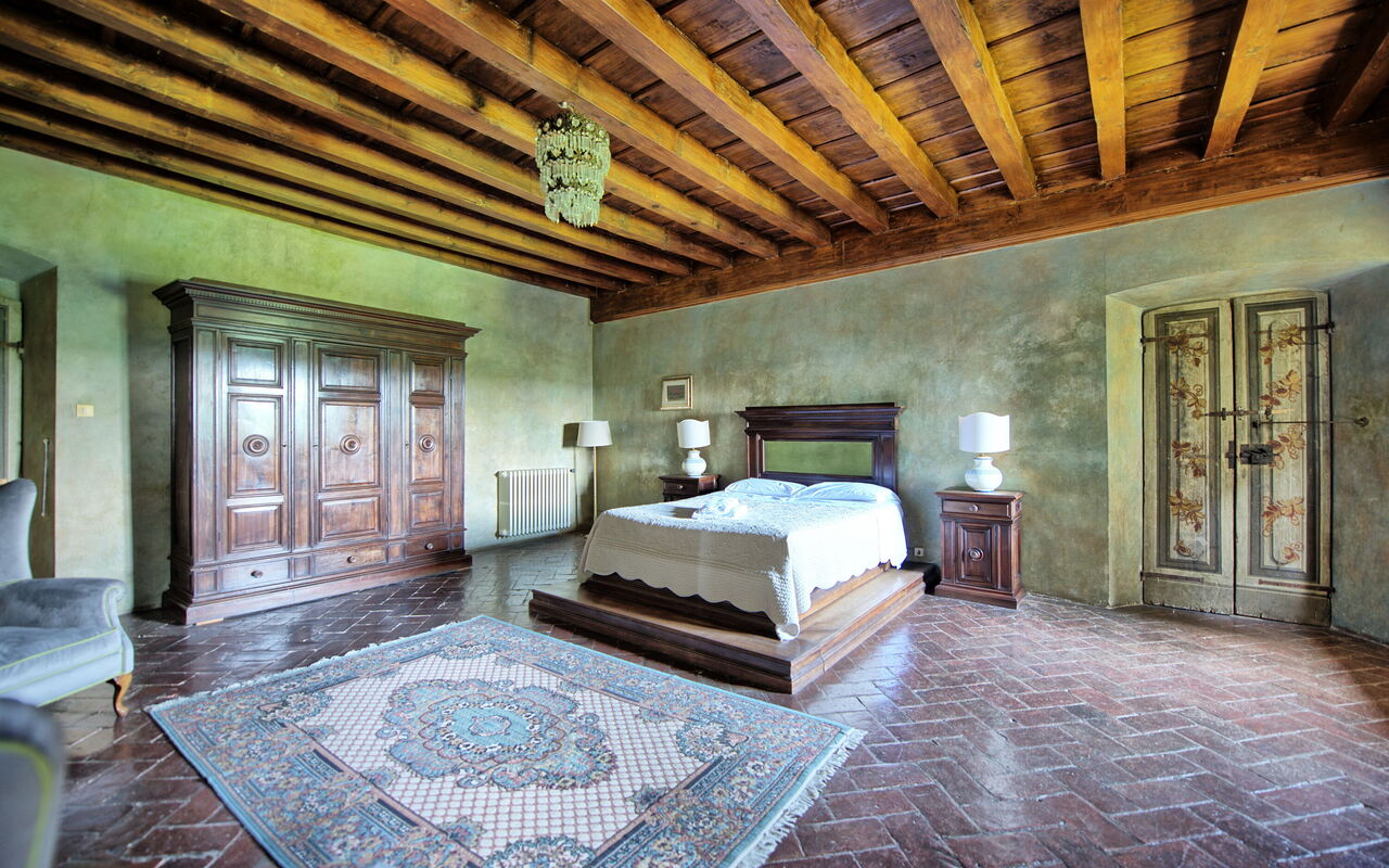 Unterkunft Montegufoni 23: Schlafzimmer