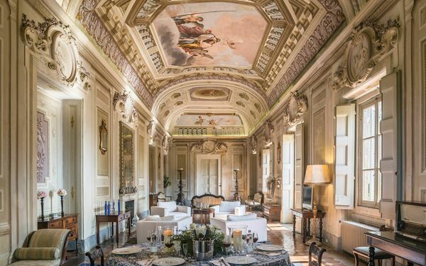 Unterkunft Galleria: Esszimmer, Wohnzimmer