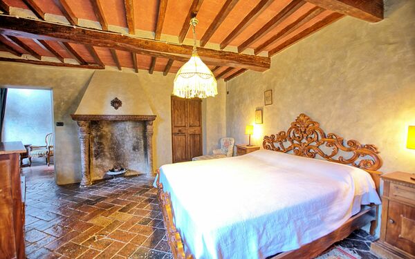 Unterkunft Montegufoni 3: Schlafzimmer