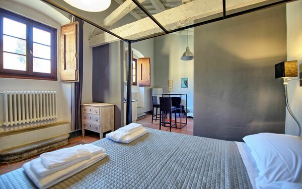 Unterkunft Montegufoni 22: Schlafzimmer