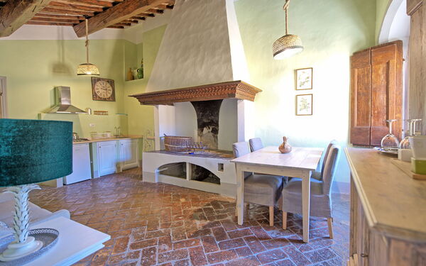 Unterkunft Montegufoni 29: Esszimmer, Wohnzimmer