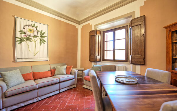 Unterkunft Segretario: Esszimmer, Wohnzimmer