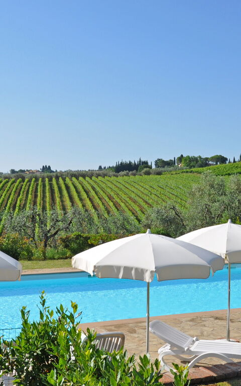 I Glicini: Ansichten, Schwimmbad