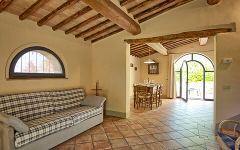 Unterkunft Glicini 2: Wohnzimmer