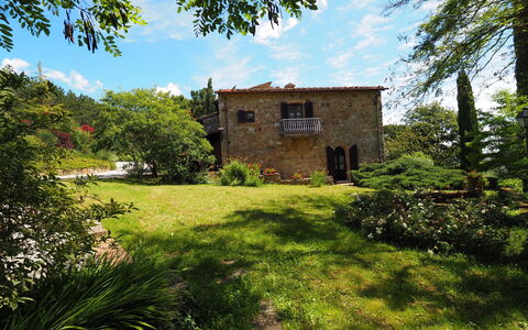 Unterkunft Cornocchio 1: Außen, Draussen, Garten