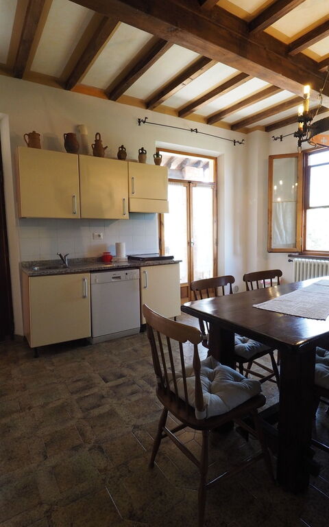 Casa Spina: Esszimmer, Küche