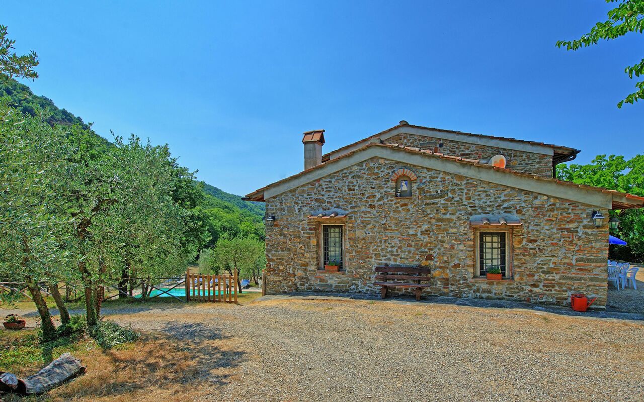 Poggio Conca: Außen, Garten