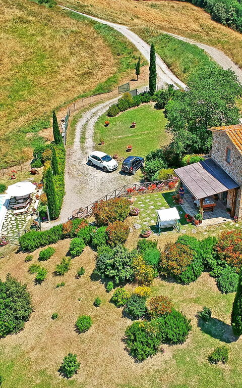 Castelmuzio: Draussen