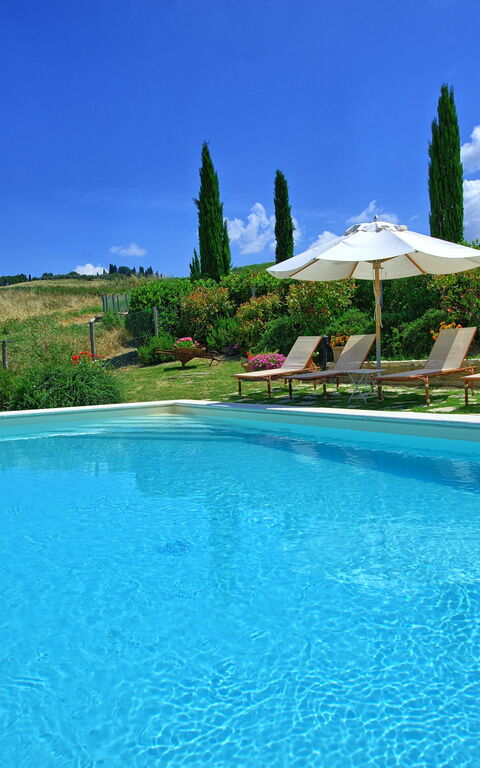 Castelmuzio: Schwimmbad