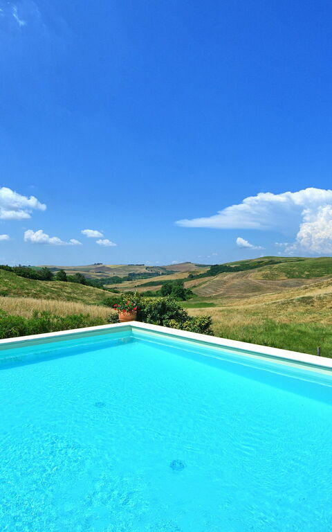 Castelmuzio: Schwimmbad