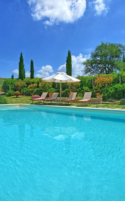 Castelmuzio: Schwimmbad