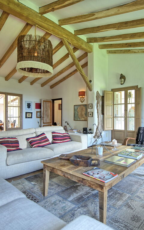 Villa Oliveta: Wohnzimmer