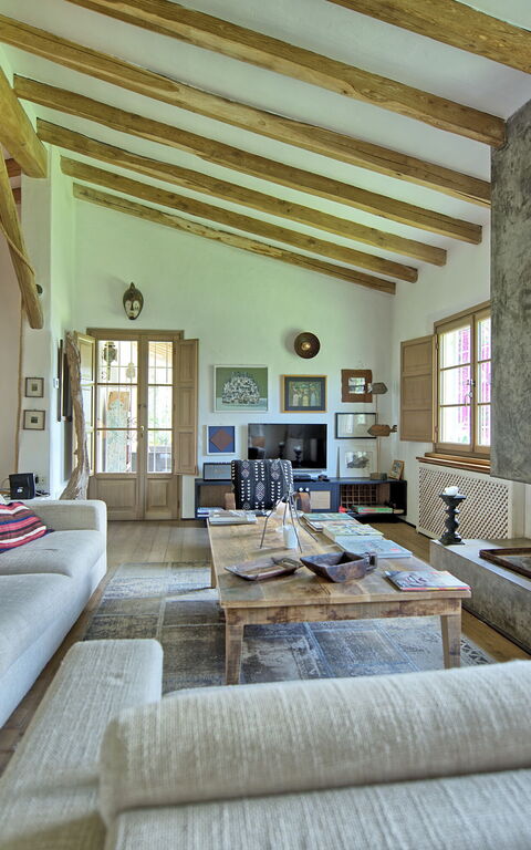 Villa Oliveta: Wohnzimmer