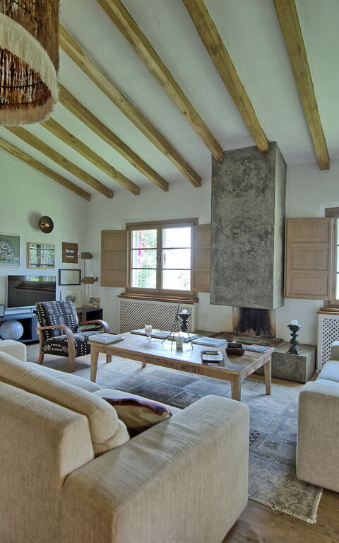 Villa Oliveta: Wohnzimmer