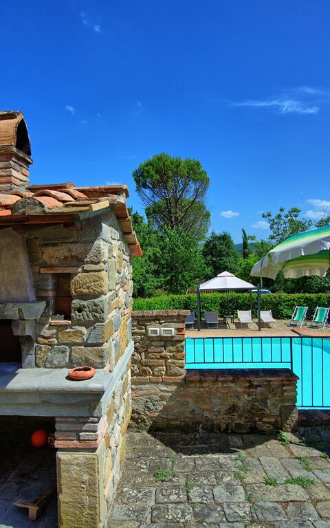 Casa Scopeti: Garten, Schwimmbad