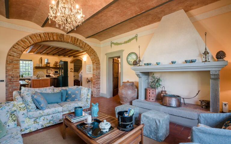 Villa Fontine: Wohnzimmer