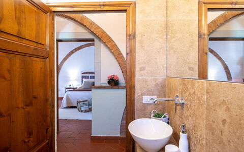 Unterkunft Montelopio 1: Bad