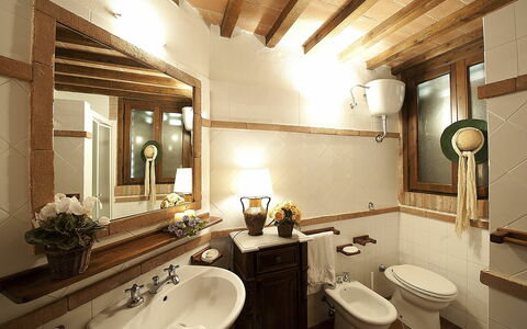 Unterkunft Montelopio 6: Bad