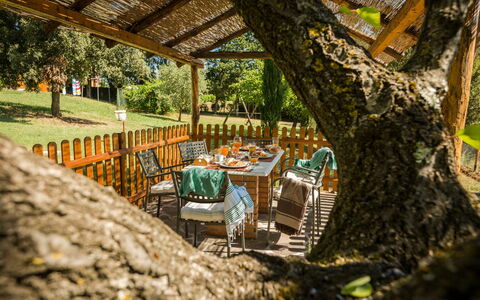 Unterkunft Montelopio 7: Draussen, Garten