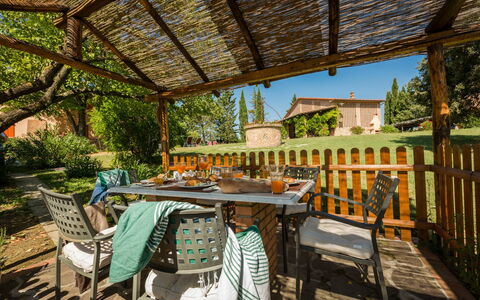 Unterkunft Montelopio 7: Draussen, Garten