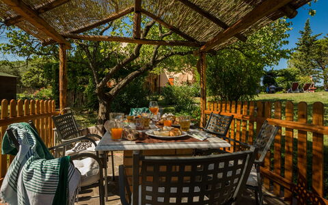 Unterkunft Montelopio 7: Draussen, Garten