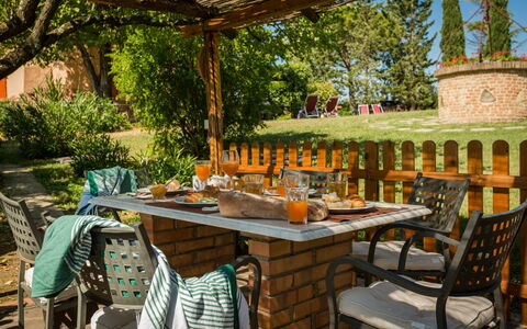 Unterkunft Montelopio 7: Draussen, Garten