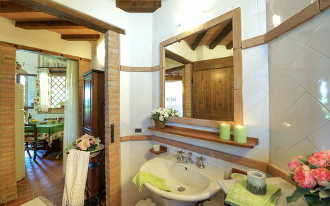 Unterkunft Montelopio 5: Bad