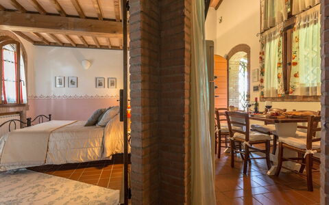 Unterkunft Montelopio 5: Schlafzimmer