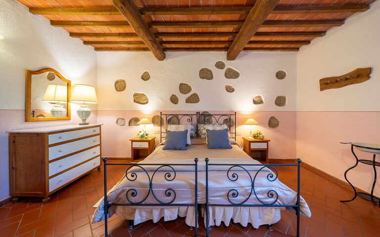 Unterkunft Montelopio 2: Schlafzimmer