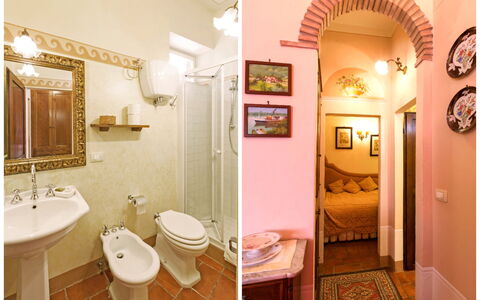 Unterkunft Santo Agostino Belvedere: Bad