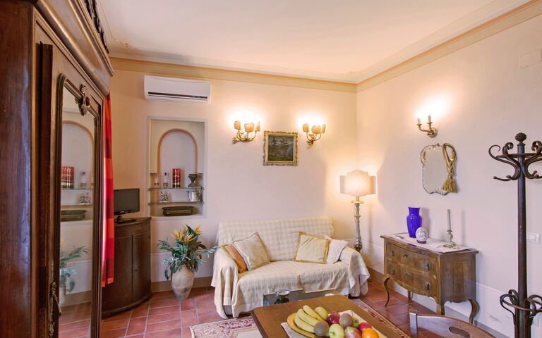 Unterkunft Santo Agostino Belvedere: Wohnzimmer