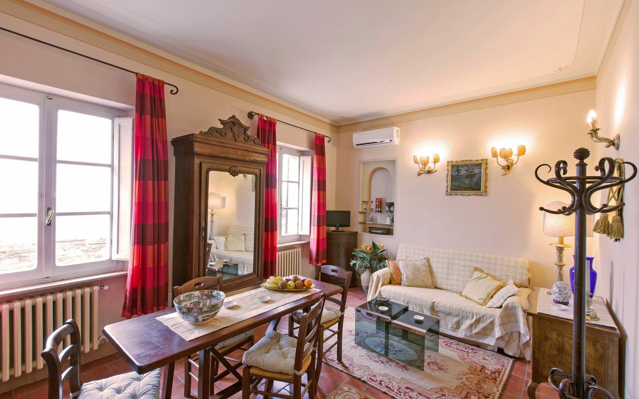 Unterkunft Santo Agostino Belvedere: Wohnzimmer