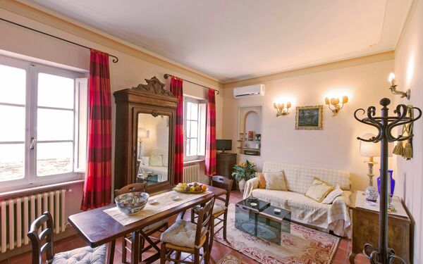 Unterkunft Santo Agostino Belvedere: Wohnzimmer