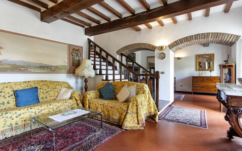 Unterkunft Villa Vittoria: Wohnzimmer