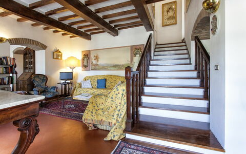 Unterkunft Villa Vittoria: Wohnzimmer