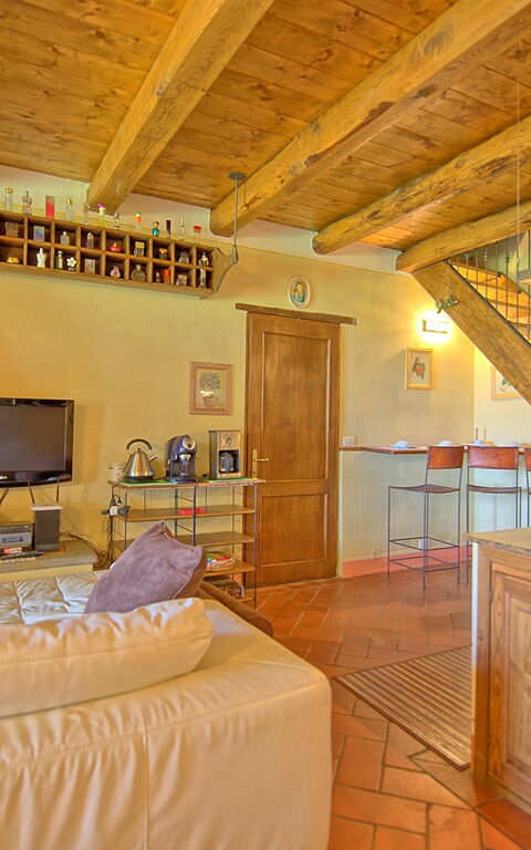 Villa Margherita: Esszimmer, Küche, Wohnzimmer