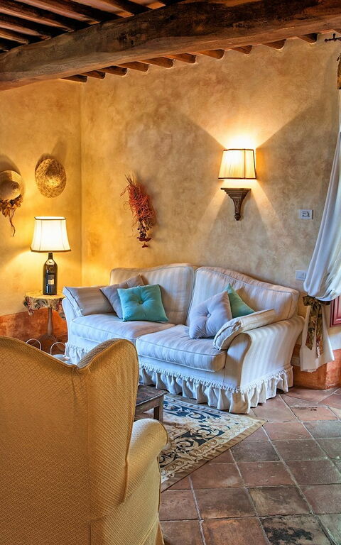 Villa Petrognano: Wohnzimmer