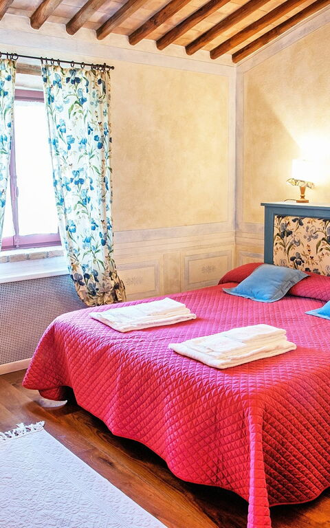 Villa Petrognano: Schlafzimmer