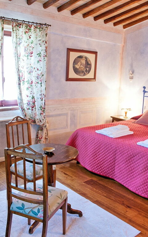 Villa Petrognano: Schlafzimmer