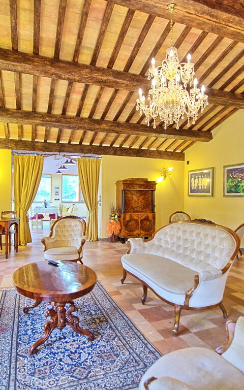 Villa Contessa: Wohnzimmer